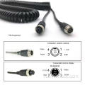 Trad Chain Sheldted Vehicle 4Pin Aviation Video Cable